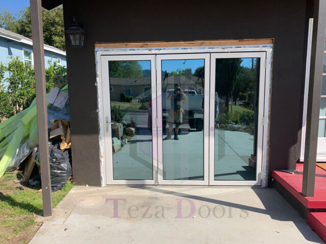 TEZA 90 SERIES | ALUMINUM FOLDING PATIO DOOR | 120″X96″ | 3L189